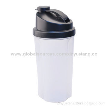 500mL Customized Protein Shaker with Filter Net, Made of PP and PENew